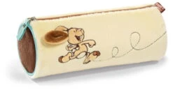 Nici 32597 Stiftemäppchen Schlamper Hase Ralf Rabbit Rund 20x7,5cm Plüsch