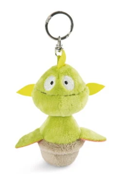Nici 47242 GREEN Schlüsselanhänger Fleischfressende Pflanze Gisela 10cm Plüsch